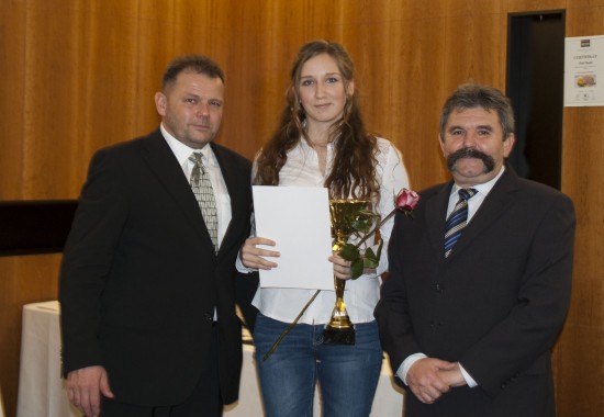 Marika Jantošovičová, prvé miesto v juniorskej kategórii jazdec roka 2013